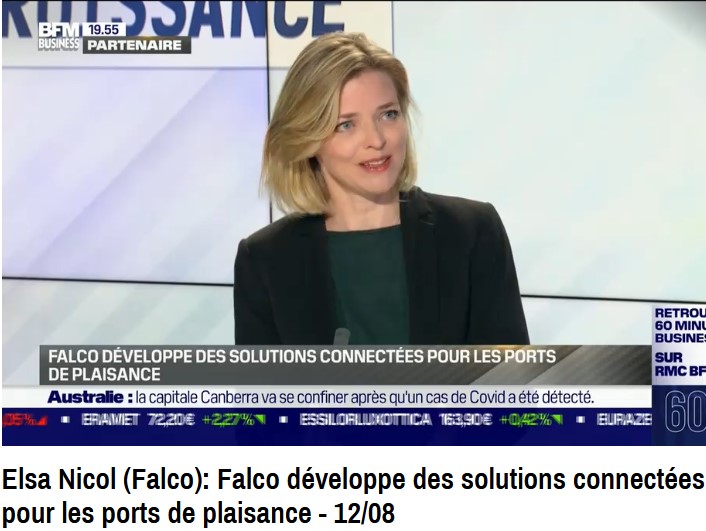 Interview with Elsa Nicol in the program economic of BFM TV "Objectif Croissance"
