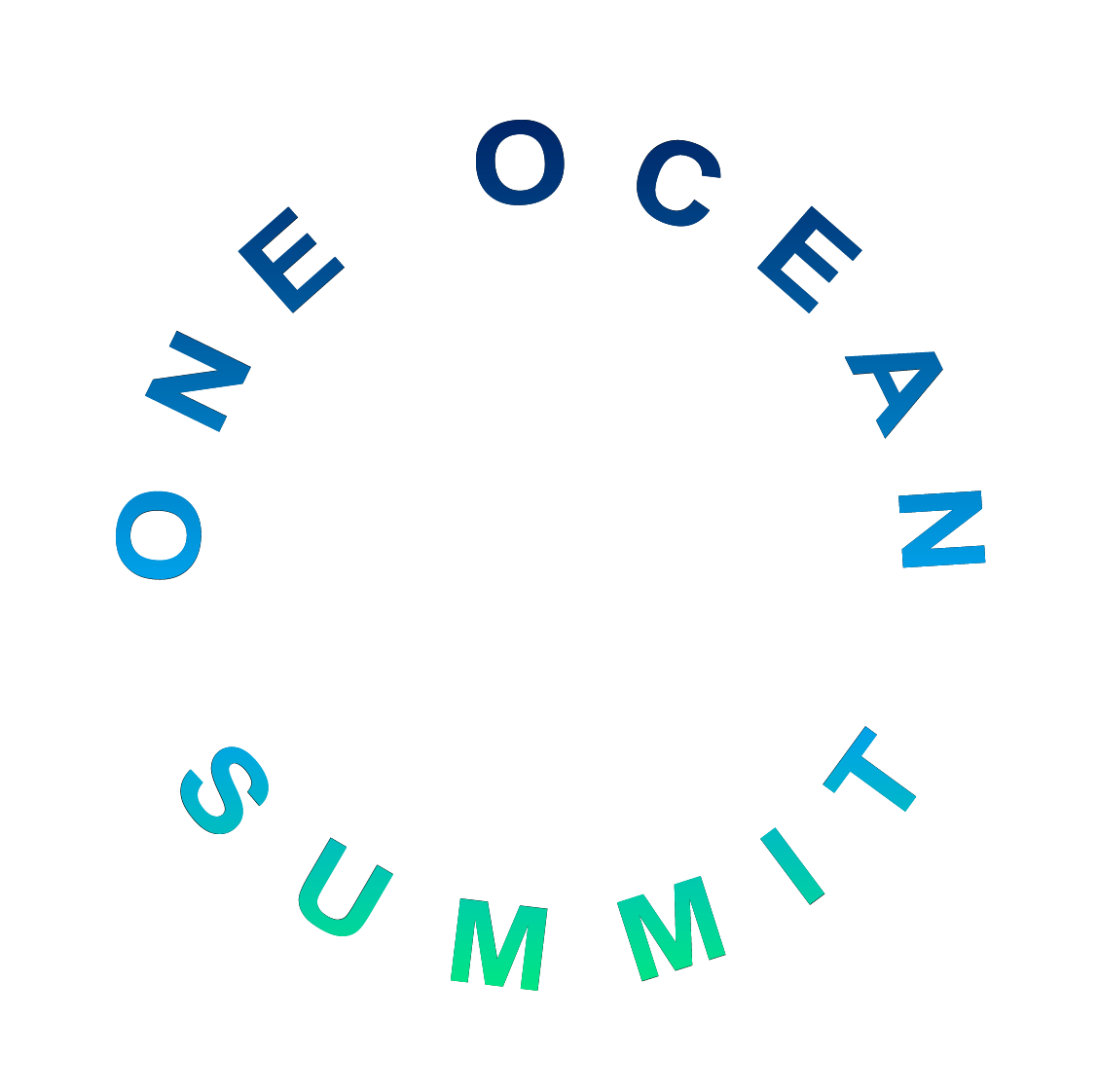 Falco was present at the One Ocean Summit